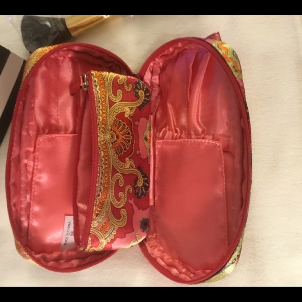 Sephora vintage three pocket make up and brush bag - Picture 5 of 6